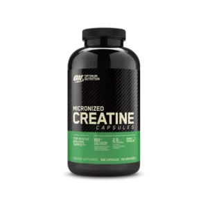 Optimum Nutrition Creatina Micronizada 300 Capsulas 150 servicios