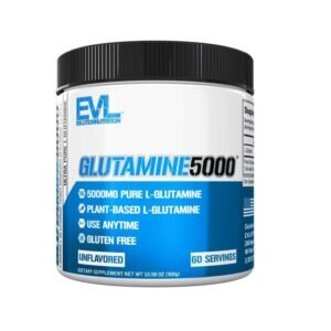 Evlution Nutrition Glutamina 5000 300g 60 Servicios