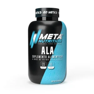 Meta Nutrition ALA Acido Alfa Lipoico 120 Cap 60 Servicios