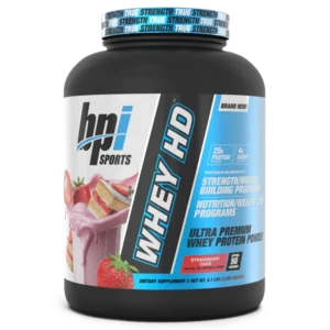 BPI Sports Proteina Whey HD 4.5 Lbs 50 Servicios