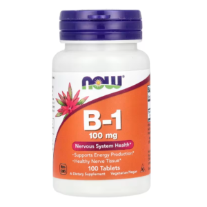 Now Foods Vitamina B-1 100 Tabletas