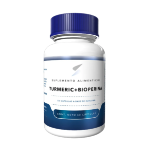 Essentials Turmeric + Bioperina 60 Capsulas a base de Curcuma