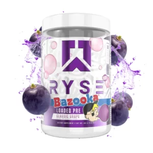 Ryse Loaded Pre Entreno Bazooka Classic Grape 30 Servicios