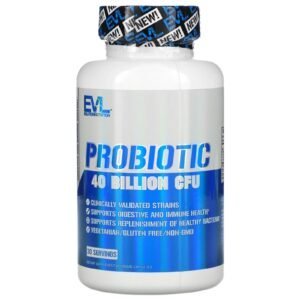 Evlution Nutrition Probiotico 40 Billion Cfu 60 Capsulas