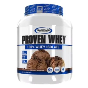 Gaspari Nutrition Proteina Proven Whey 100% Whey Isolate 4Lbs 55 Servicios