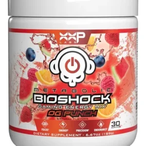 Metabolic Bioshock Energy Drink 30 Servicios Pre Entreno