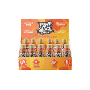 Pump Sauce Shooters Stim-Free Pre Entreno 12pack 60ml