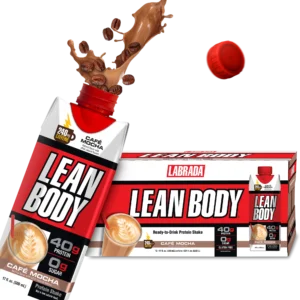 Labrada Lean Body Proteina Shake Sabor Café Mocha 12 Pack