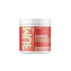 Raw Nutrition Bum Essentials Charged Pre Entreno 25 Servicios