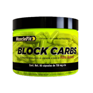 Musclefit Block Carbs Blockeador de Carbohidratos y Grasas  90 Caps