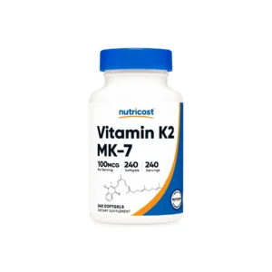 Nutricost Vitamina K2 MK-7 240 Cápsulas blandas