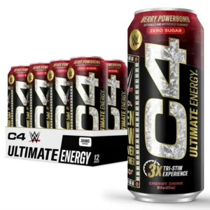 Cellucor C4 Ultimate Energy Drink 12 Pack WWE