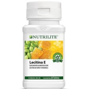 Nutrilite Lecitina + Vitamina E 60 Tabletas Masticables