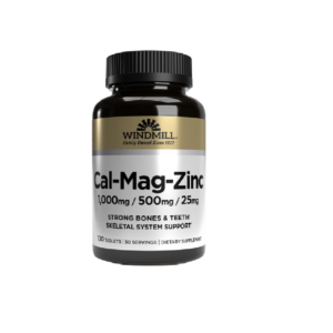 Windmill Calcio 1000mg, Magnesio 500mg, Zinc 25mg / 100 Tabs