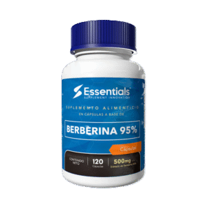 Essentials Berberina 95% 500mg 120 Capsulas
