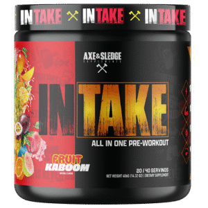 Axe & Sledge Intake Pre Entreno 20/40 Serv Fruit Kaboom