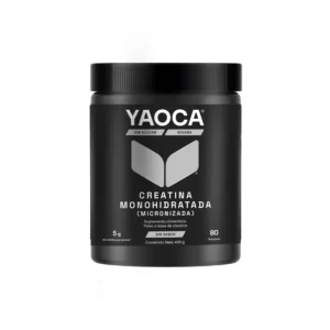 YAOCA Creatina Monohidratada 400gr 80 Servicios Sin Sabor