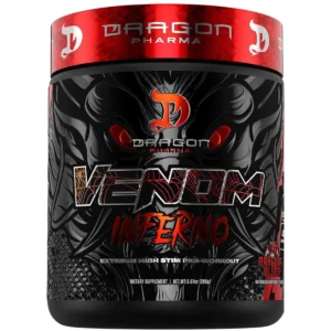 Dragon Pharma Venom Inferno Pre Entreno 40 Servicios