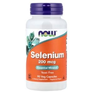 Now Foods Selenium 200 mg 90 Capsulas