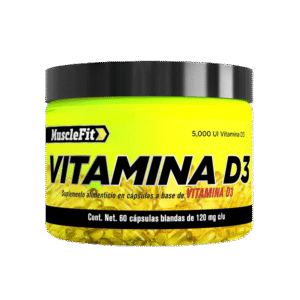 Musclefit Vitamina D3 60 capsulas