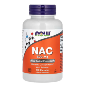 Now Foods Nac 600mg 100 Capsulas