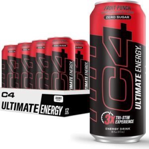 Cellucor C4 Ultimate Energy Drink 16oz 12 pack